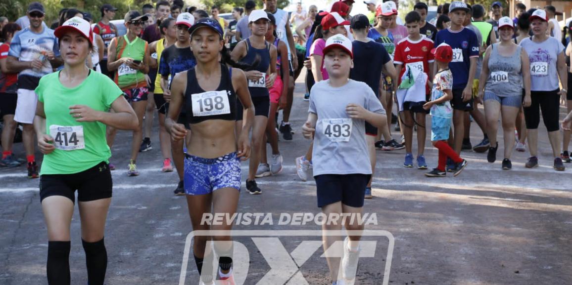 Rocío Maciel y Josías Ickert fueron los mejores de la Maratón del Tereré