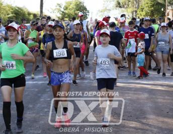 Rocío Maciel y Josías Ickert fueron los mejores de la Maratón del Tereré