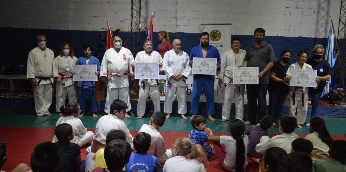 El Judo volvió a clases presenciales con un emotivo acto